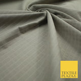 6 COLOURS - Checked Jacquard Flat Double Gauze Woven 100% Cotton Fabric