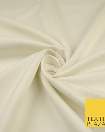 16 COLOURS - Plain Soft Smooth Crisp 100% Polyester Dress Fabric Suiting Craft