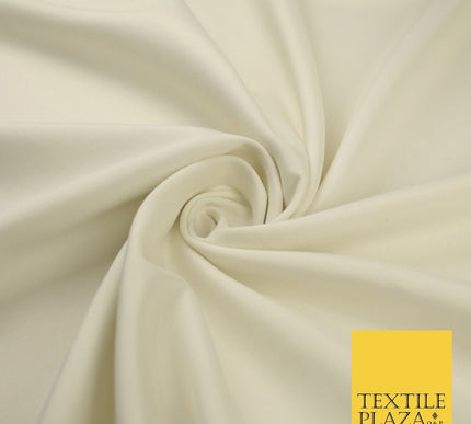 16 COLOURS - Plain Soft Smooth Crisp 100% Polyester Dress Fabric Suiting Craft