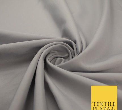 16 COLOURS - Plain Soft Smooth Crisp 100% Polyester Dress Fabric Suiting Craft