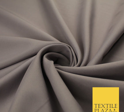 16 COLOURS - Plain Soft Smooth Crisp 100% Polyester Dress Fabric Suiting Craft