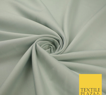 16 COLOURS - Plain Soft Smooth Crisp 100% Polyester Dress Fabric Suiting Craft