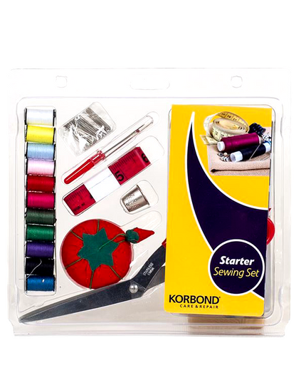 KORBOND JUMBO SEWING KIT - Beginner Pack  Scissors Essential Hobby Craft 160946