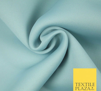 PALE LIGHT BLUE Premium 2mm Neoprene Fabric Scuba Foam Dress Craft Case 59" 5578