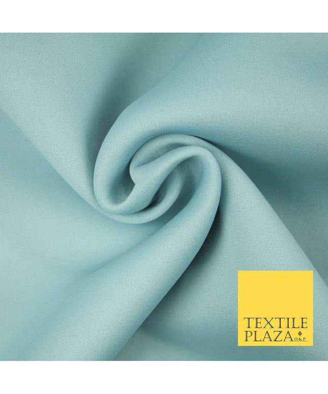PALE LIGHT BLUE Premium 2mm Neoprene Fabric Scuba Foam Dress Craft Case 59" 5578