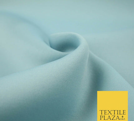 PALE LIGHT BLUE Premium 2mm Neoprene Fabric Scuba Foam Dress Craft Case 59" 5578