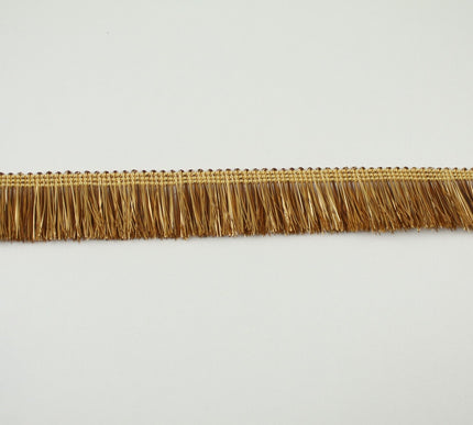 Antique Gold Metal Effect Fringe Tassel Trimming Gota Border Ribbon Lace X699