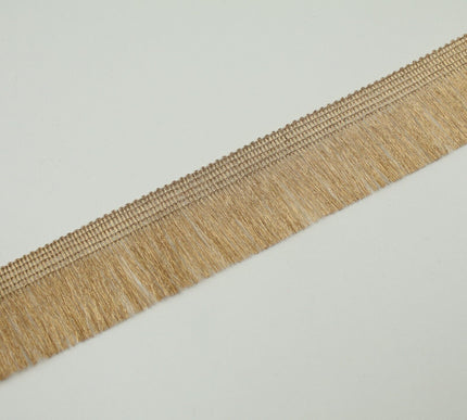 Classic Gold Soft Thread Metallic Fringe Tassel Ribbon Trim Border X703