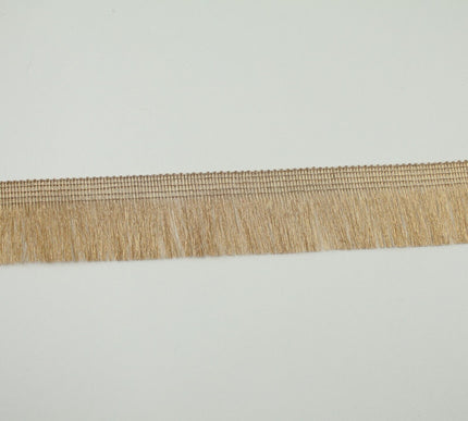 Classic Gold Soft Thread Metallic Fringe Tassel Ribbon Trim Border X703
