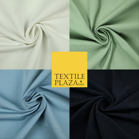 Luxury Plain Stretch Bengaline Fabric 58" Dress Suiting Trouser PER METRE