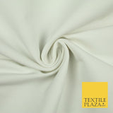 Luxury Plain Stretch Bengaline Fabric 58" Dress Suiting Trouser PER METRE