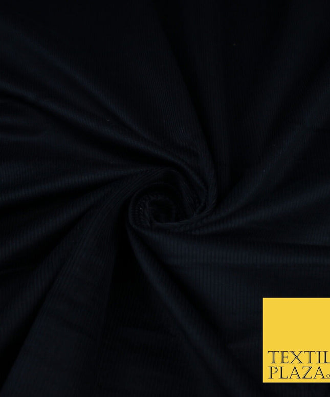 14 COLOURS - 7-14 Wale Mix Needlecord Corduroy Fabric Dress Upholstery Material