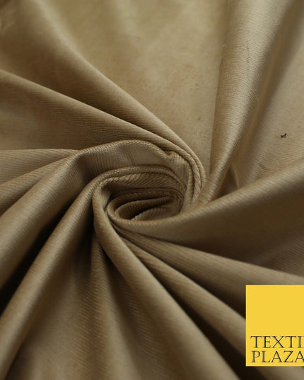 8 COLOURS - 17-22 Wale Mix Needlecord Corduroy Fabric Dress Upholstery Material