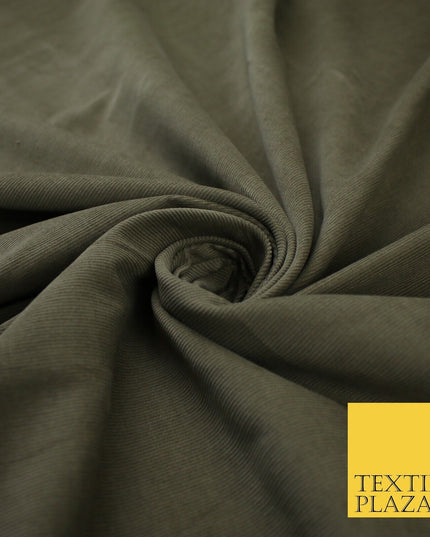 8 COLOURS - 17-22 Wale Mix Needlecord Corduroy Fabric Dress Upholstery Material