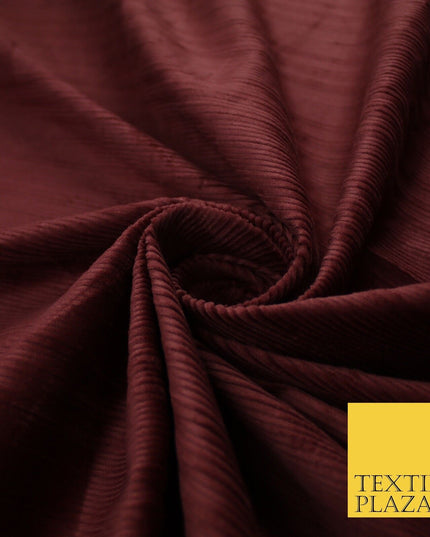 14 COLOURS - 7-14 Wale Mix Needlecord Corduroy Fabric Dress Upholstery Material