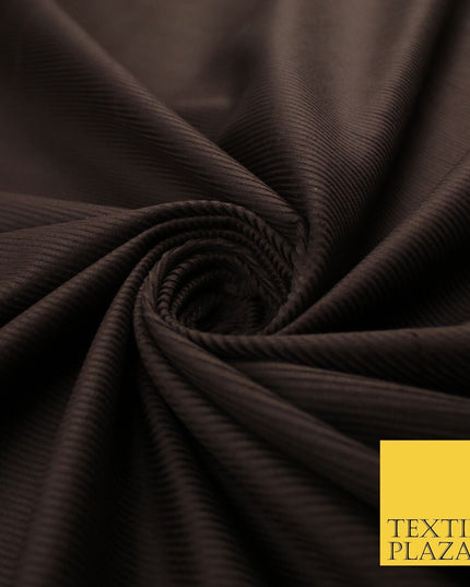 14 COLOURS - 7-14 Wale Mix Needlecord Corduroy Fabric Dress Upholstery Material