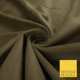 14 COLOURS - 7-14 Wale Mix Needlecord Corduroy Fabric Dress Upholstery Material