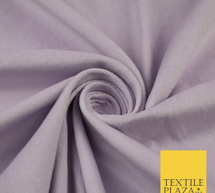 8 COLOURS - 17-22 Wale Mix Needlecord Corduroy Fabric Dress Upholstery Material