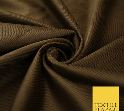 14 COLOURS - 7-14 Wale Mix Needlecord Corduroy Fabric Dress Upholstery Material
