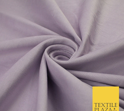 8 COLOURS - 17-22 Wale Mix Needlecord Corduroy Fabric Dress Upholstery Material