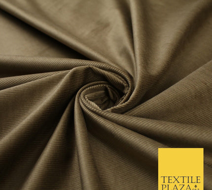 8 COLOURS - 17-22 Wale Mix Needlecord Corduroy Fabric Dress Upholstery Material