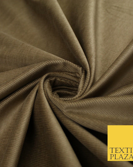 8 COLOURS - 17-22 Wale Mix Needlecord Corduroy Fabric Dress Upholstery Material