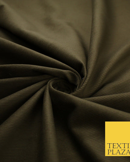 8 COLOURS - 17-22 Wale Mix Needlecord Corduroy Fabric Dress Upholstery Material