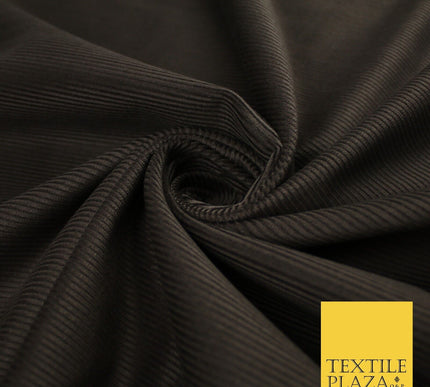 14 COLOURS - 7-14 Wale Mix Needlecord Corduroy Fabric Dress Upholstery Material