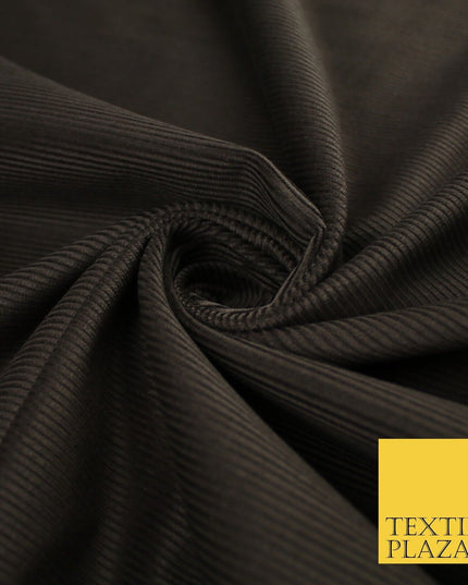 14 COLOURS - 7-14 Wale Mix Needlecord Corduroy Fabric Dress Upholstery Material