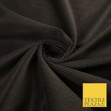 14 COLOURS - 7-14 Wale Mix Needlecord Corduroy Fabric Dress Upholstery Material