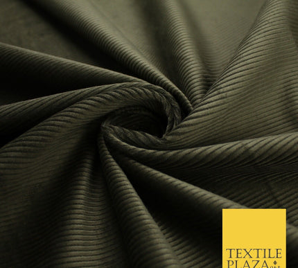 14 COLOURS - 7-14 Wale Mix Needlecord Corduroy Fabric Dress Upholstery Material