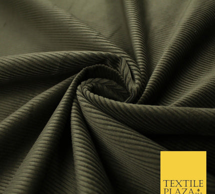 14 COLOURS - 7-14 Wale Mix Needlecord Corduroy Fabric Dress Upholstery Material