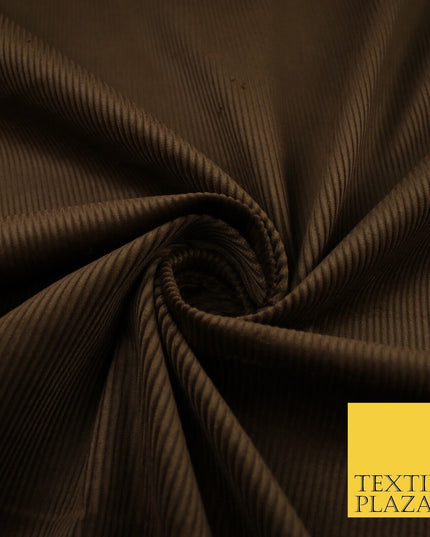 14 COLOURS - 7-14 Wale Mix Needlecord Corduroy Fabric Dress Upholstery Material