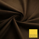 14 COLOURS - 7-14 Wale Mix Needlecord Corduroy Fabric Dress Upholstery Material