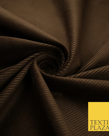 14 COLOURS - 7-14 Wale Mix Needlecord Corduroy Fabric Dress Upholstery Material