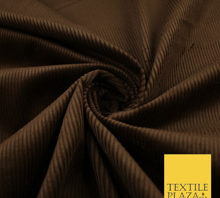 14 COLOURS - 7-14 Wale Mix Needlecord Corduroy Fabric Dress Upholstery Material
