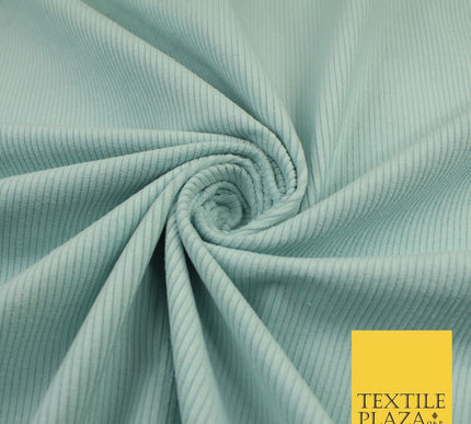 14 COLOURS - 7-14 Wale Mix Needlecord Corduroy Fabric Dress Upholstery Material