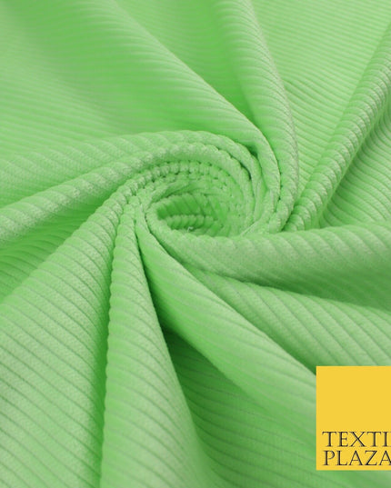 14 COLOURS - 7-14 Wale Mix Needlecord Corduroy Fabric Dress Upholstery Material