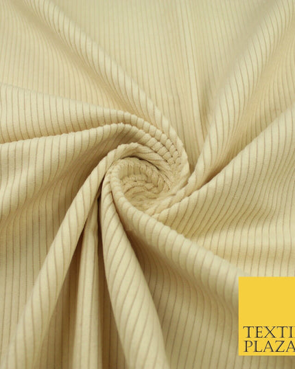 14 COLOURS - 7-14 Wale Mix Needlecord Corduroy Fabric Dress Upholstery Material