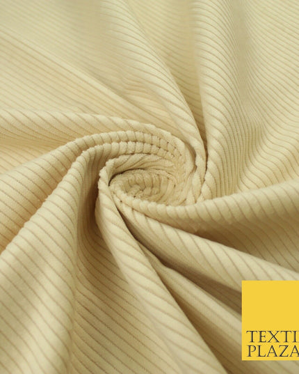 14 COLOURS - 7-14 Wale Mix Needlecord Corduroy Fabric Dress Upholstery Material