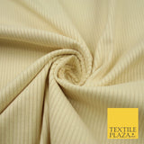 14 COLOURS - 7-14 Wale Mix Needlecord Corduroy Fabric Dress Upholstery Material