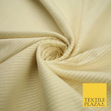 14 COLOURS - 7-14 Wale Mix Needlecord Corduroy Fabric Dress Upholstery Material