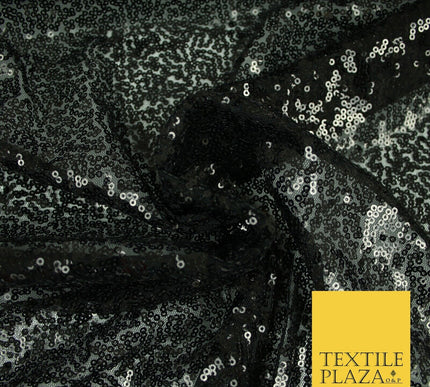 24 COLOURS -Sequin Sparkly Shiny Stretch Fine Mesh Net Tulle Fancy Dress Fabric