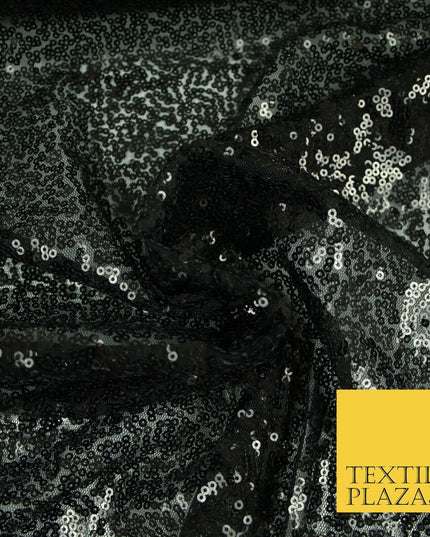 24 COLOURS -Sequin Sparkly Shiny Stretch Fine Mesh Net Tulle Fancy Dress Fabric