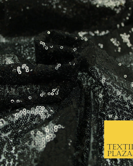 24 COLOURS -Sequin Sparkly Shiny Stretch Fine Mesh Net Tulle Fancy Dress Fabric