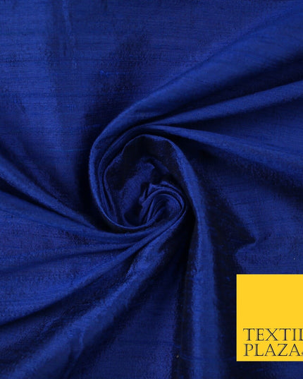 45 COLOURS Luxury 100% PURE Plain Dupion SLUB Textured Raw Silk Handloom Fabric