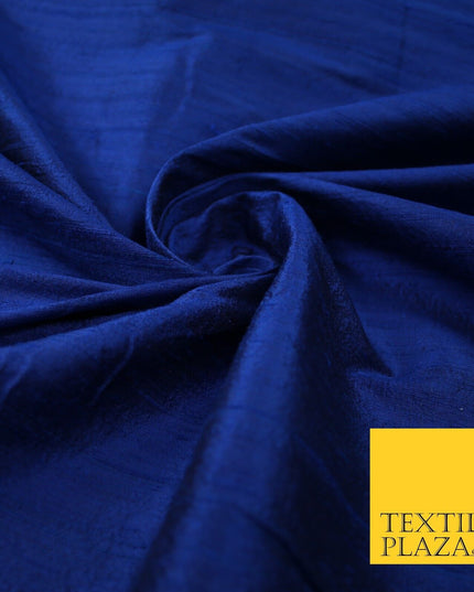 45 COLOURS Luxury 100% PURE Plain Dupion SLUB Textured Raw Silk Handloom Fabric