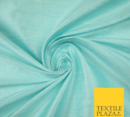 45 COLOURS Luxury 100% PURE Plain Dupion SLUB Textured Raw Silk Handloom Fabric