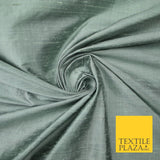 45 COLOURS Luxury 100% PURE Plain Dupion SLUB Textured Raw Silk Handloom Fabric