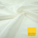 45 COLOURS Luxury 100% PURE Plain Dupion SLUB Textured Raw Silk Handloom Fabric